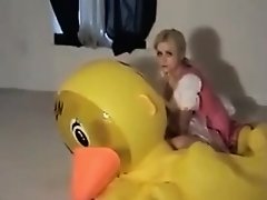 Emily Addison: Duck Inflatable on Watchteencam.com