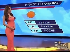 Forecast with the hottest weather girl ever! on Watchteencam.com
