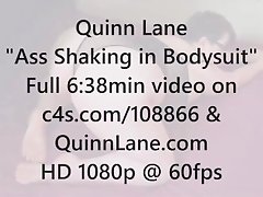 Ass Shaking in Bodysuit  Quinn Lane  PREVIEW on Watchteencam.com