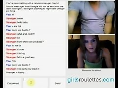 Slim and Horny Omegle Babe on Watchteencam.com