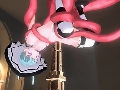 [anime]魔女とショクシュ魔神　１シーン on Watchteencam.com