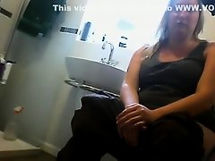 My wife's guests spied in our toilet on Watchteencam.com