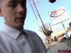 Hot teacher TJ Hart picked up on streets for sex on Watchteencam.com