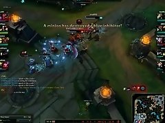 Anivia gets cought in bad situtation but turns around and destroys hardcore on Watchteencam.com