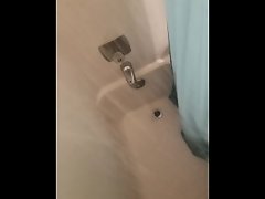 Masturbating in shower fast cum. on Watchteencam.com