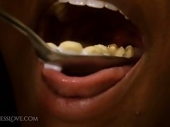 Giantess Eats Tinys for breakfast on Watchteencam.com