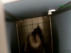 Woman spied in public toilet on Watchteencam.com