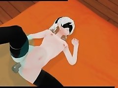 [CM3D2] NIER AUTOMATA HENTAI - 2B GETS FUCKED AND CREMPIED on Watchteencam.com