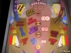 Playing game of pinball makes tits grow on Watchteencam.com