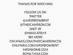 @mrsfeedmeent takes on theecameroncox on Watchteencam.com
